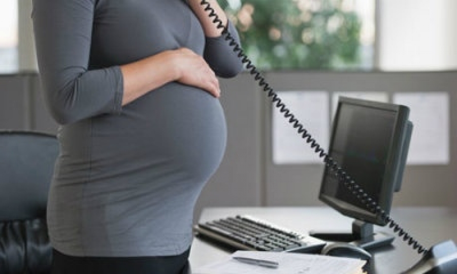 El trastorno de ansiedad de una pediatra embarazada es accidente de trabajo