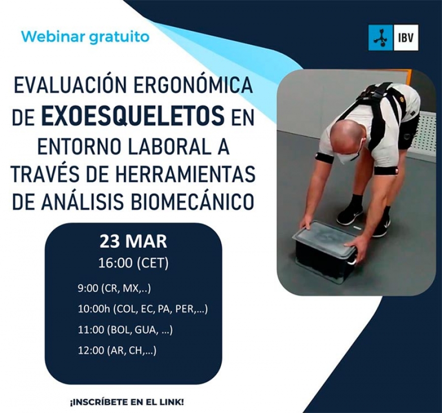 Evaluacin ergonmica de exoesqueletos en entorno laboral con herramientas de anlisis biomecnico
